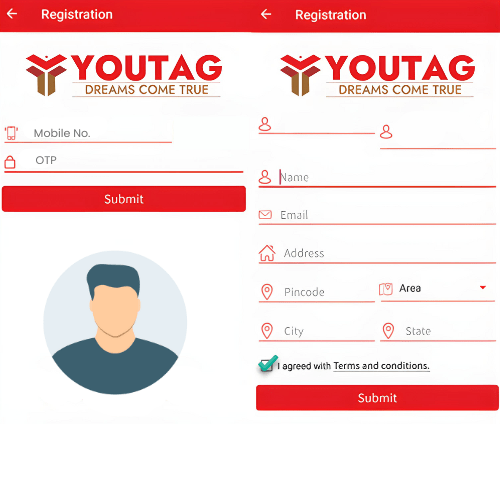 Youtag me registration kaise kare