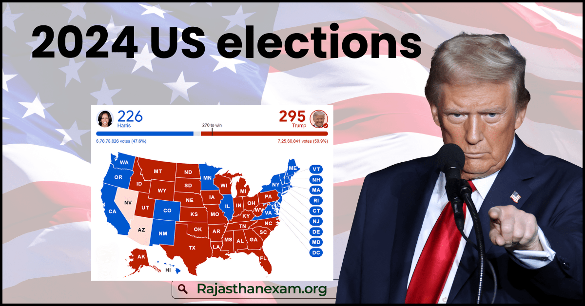 Presidential election results U.S. 2024