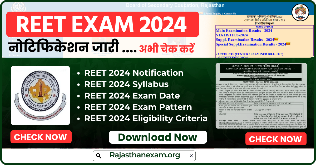 REET EXAM 2024